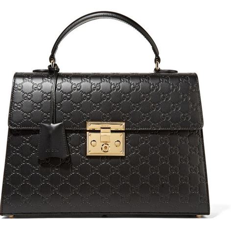 gucci padlock embossed leather tote|Gucci leather tote sale.